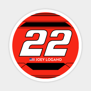 Joey Logano #22 2023 NASCAR Design Magnet